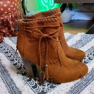 BAMBOO high heel booties